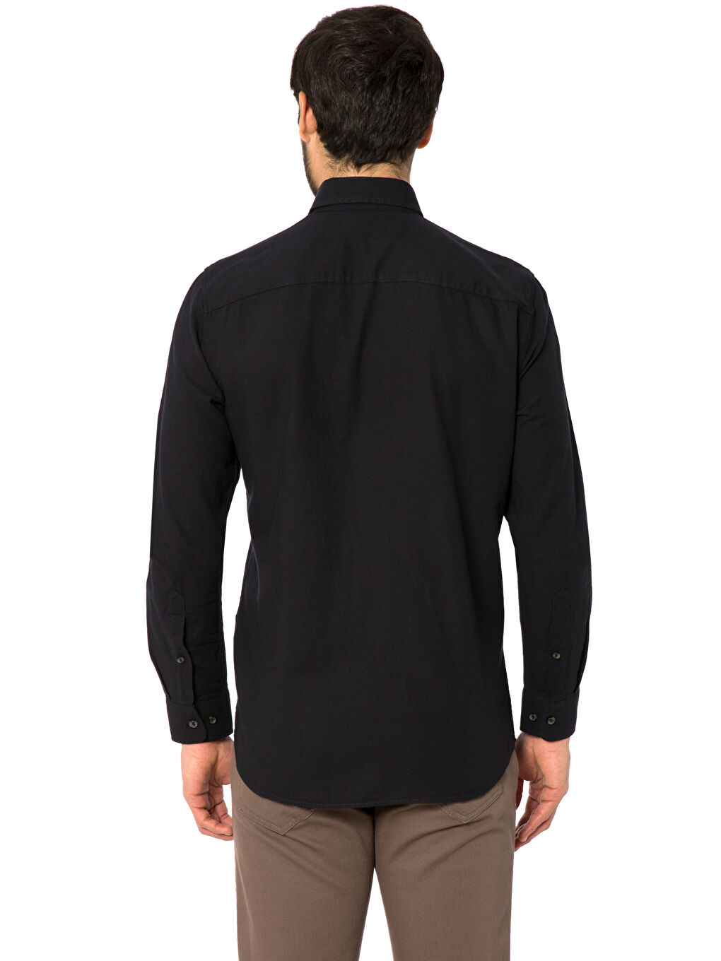 قميص اسود رجال-1