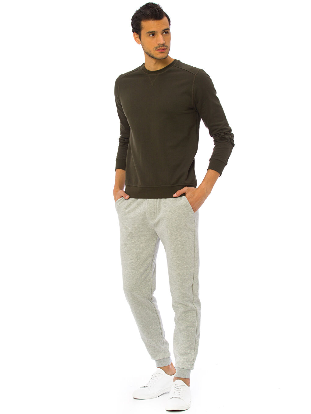 Mann KHAKI Sweatshirt-2