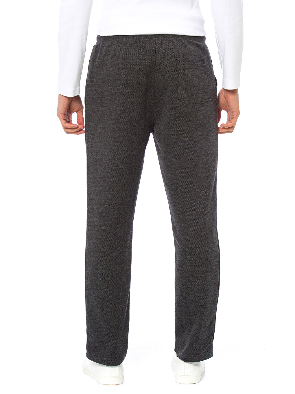 Antrasit Melanj Eşofman Altı-1