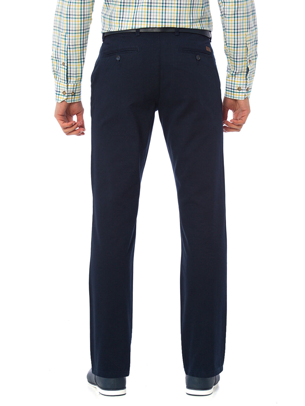 Pantalon chino MARINE Homme-1