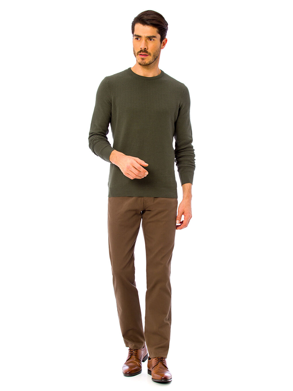 Man BROWN Trousers-2