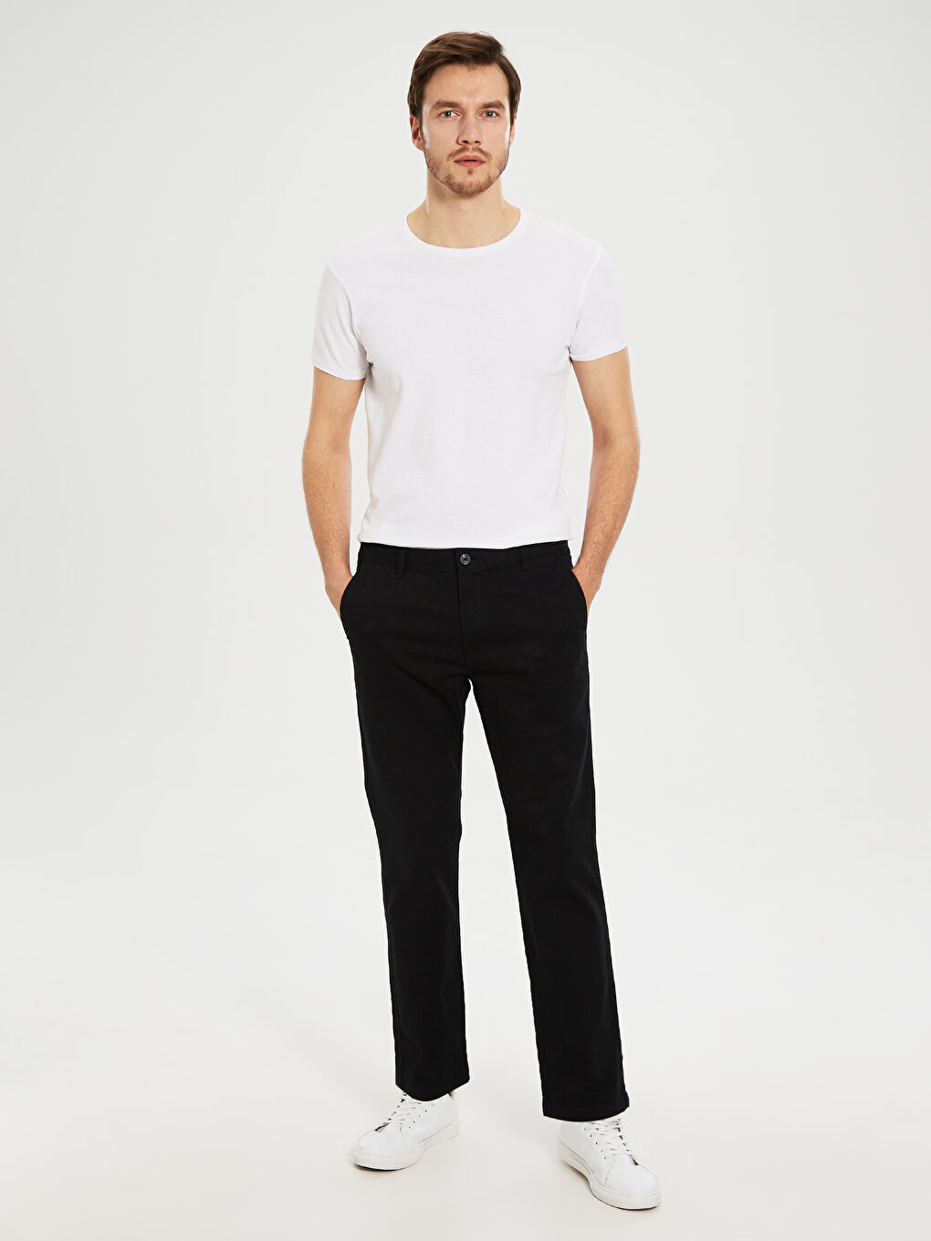 Pantalon Chino Droit pour Hommes