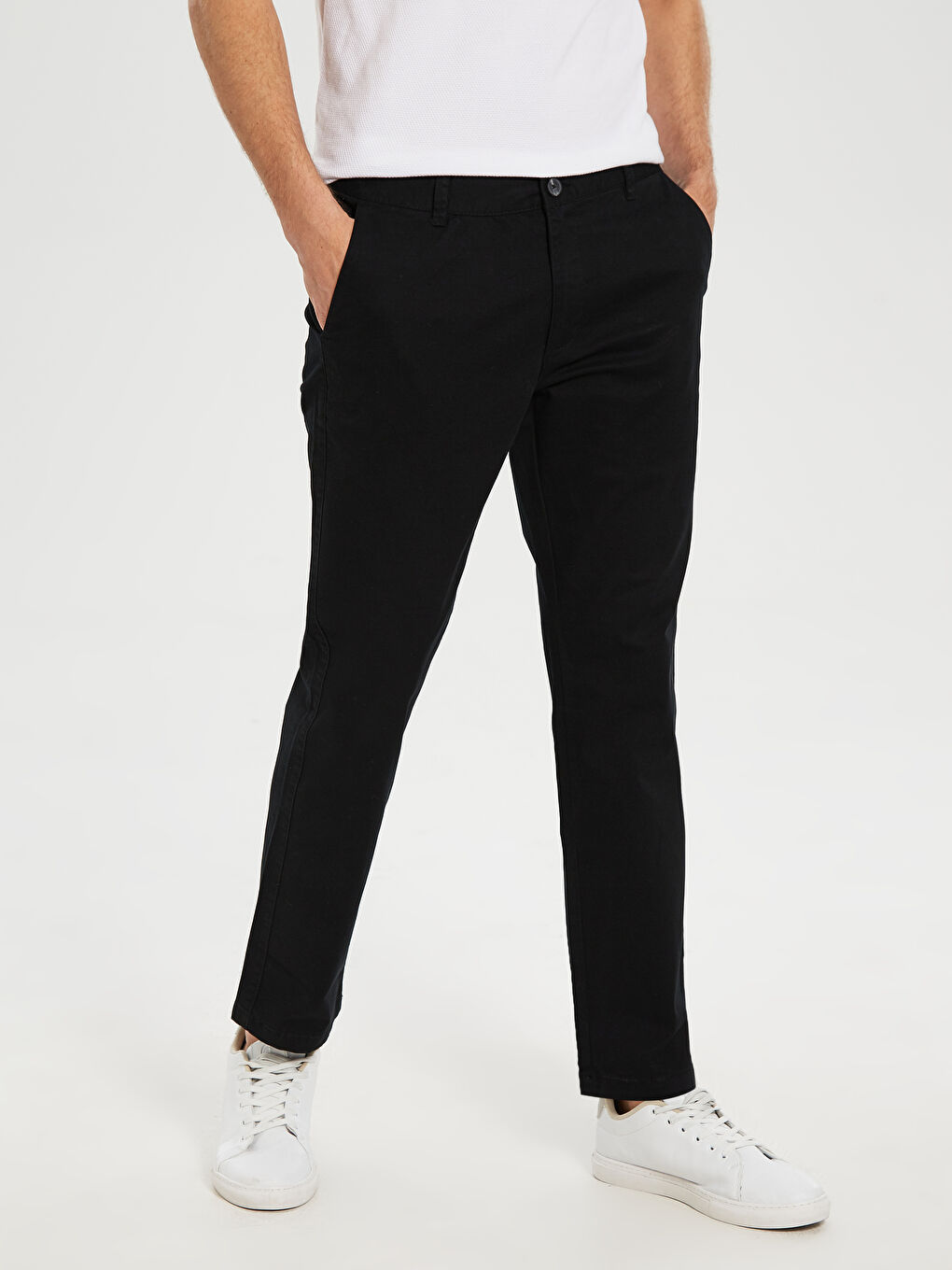 Pantalon Chino Droit pour Hommes-3