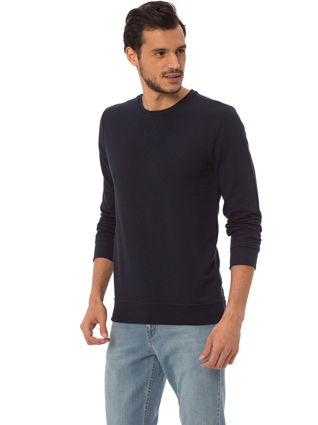 LC Waikiki Man NAVY Sweatshirt -7K4966Z8-JTD