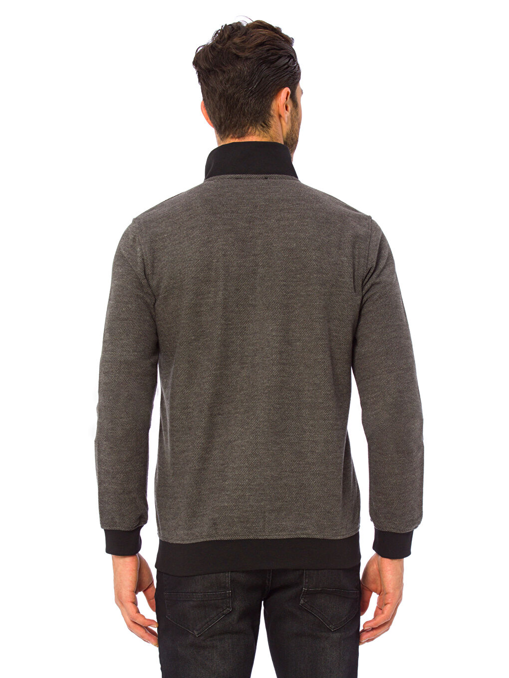 LCWAIKIKI Classic Fermuarlı Sweatshirt -7K5273Z8-E0N