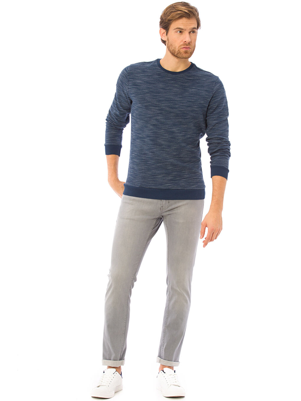 Lacivert Mlj Tişört-2