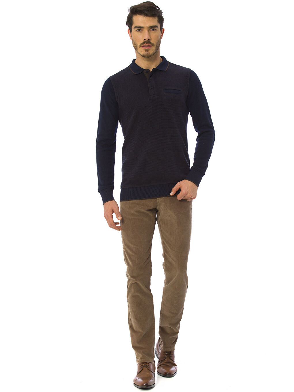 Pantalon BRUN Homme-2