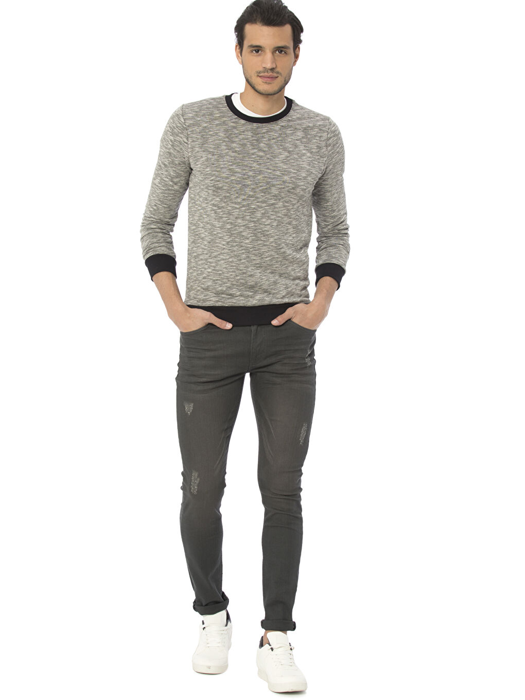 XSIDE Mann GREY Hosen -7K5629Z8-HKT