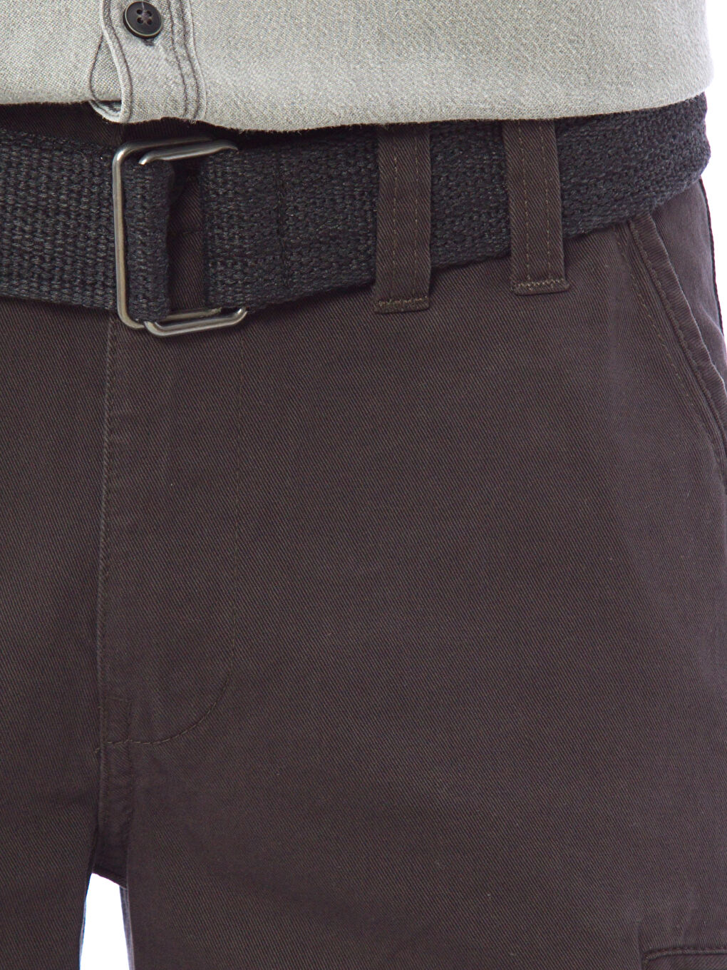 Man ANTHRACITE Cargo Trousers-3