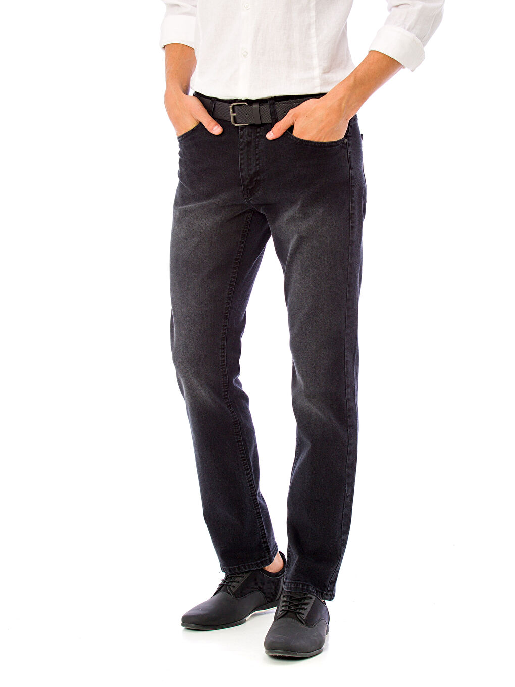 Siyah  Rodeo Jean Pantolon