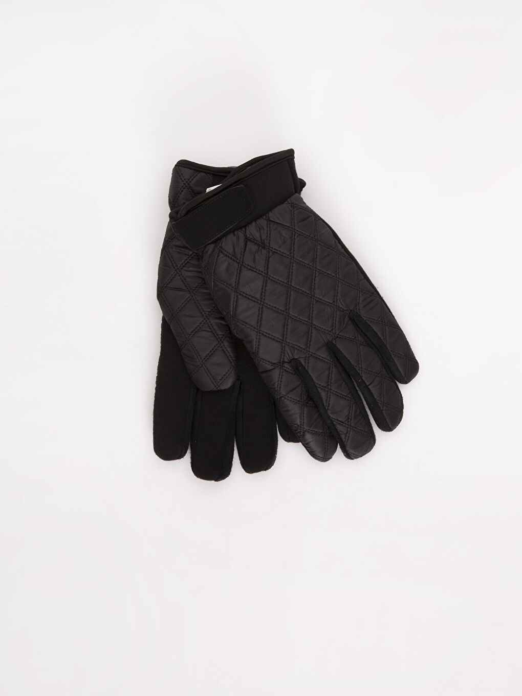 Quilted Pattern Men's Gloves
