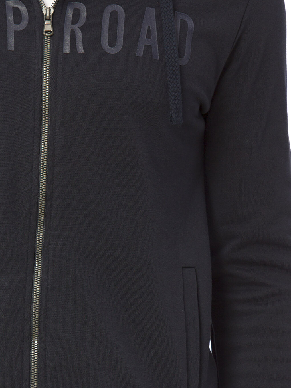 Мужчины Синий Толстовка на молнии-3