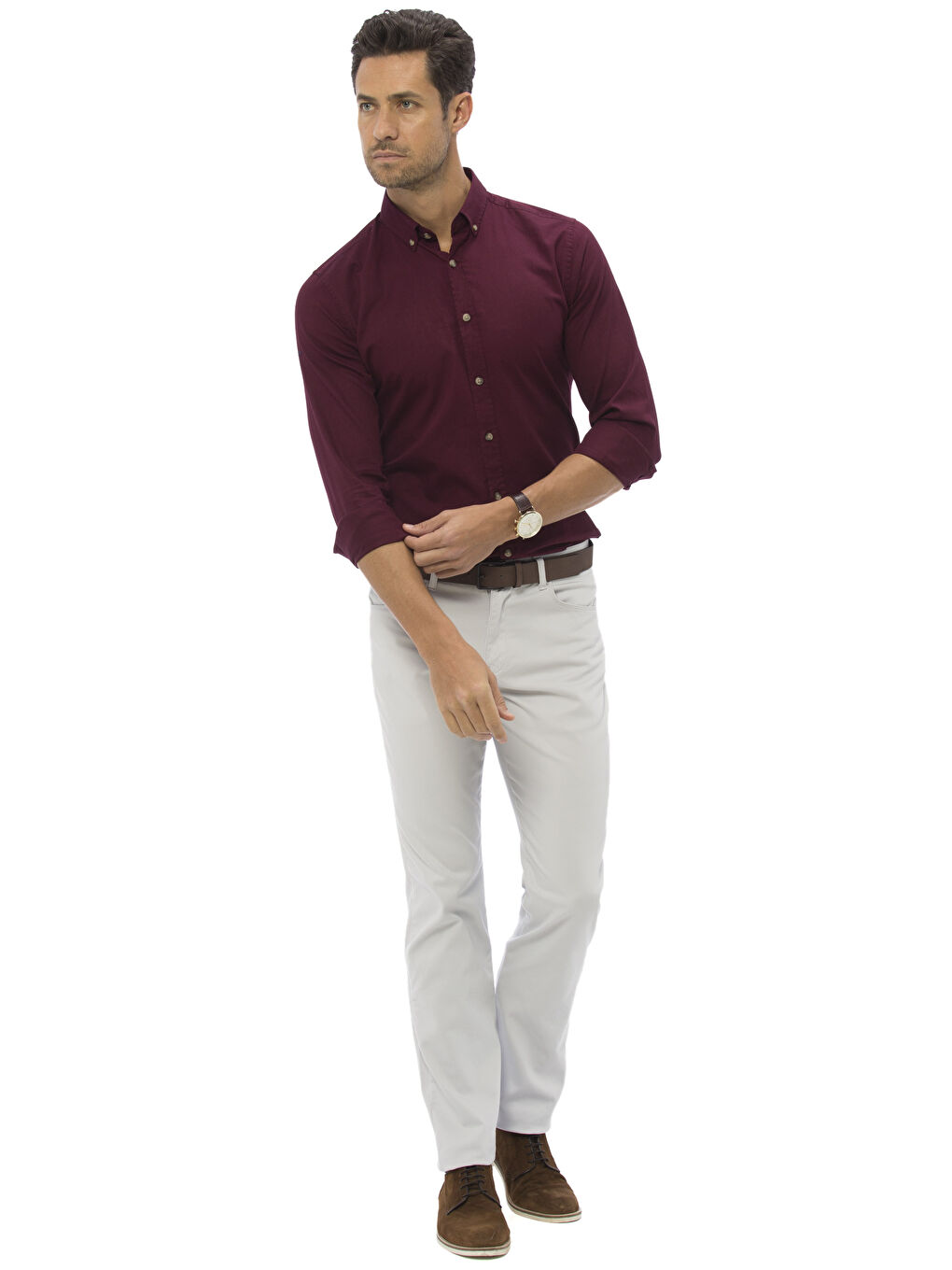 Man BORDEAUX Shirt-2