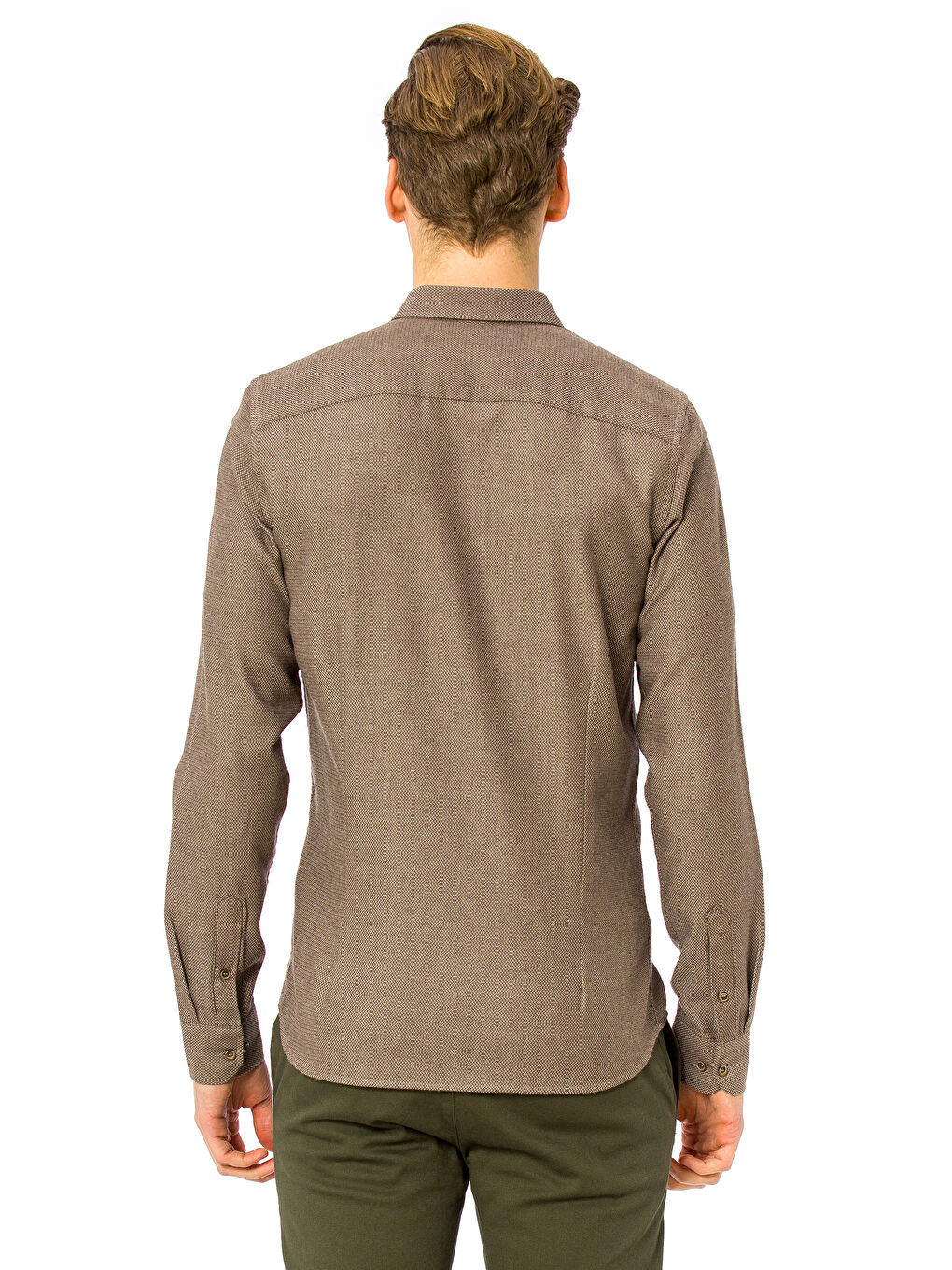 Chemise BEIGE Homme-1