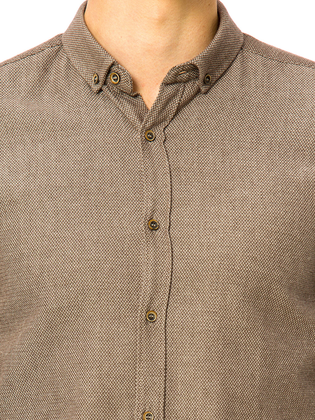 Chemise BEIGE Homme-3