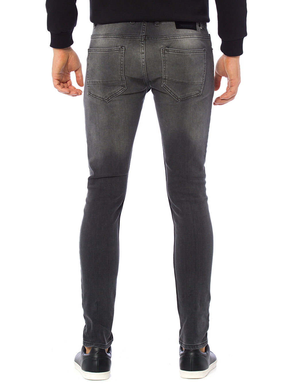 Gri Rodeo Jean Pantolon-2