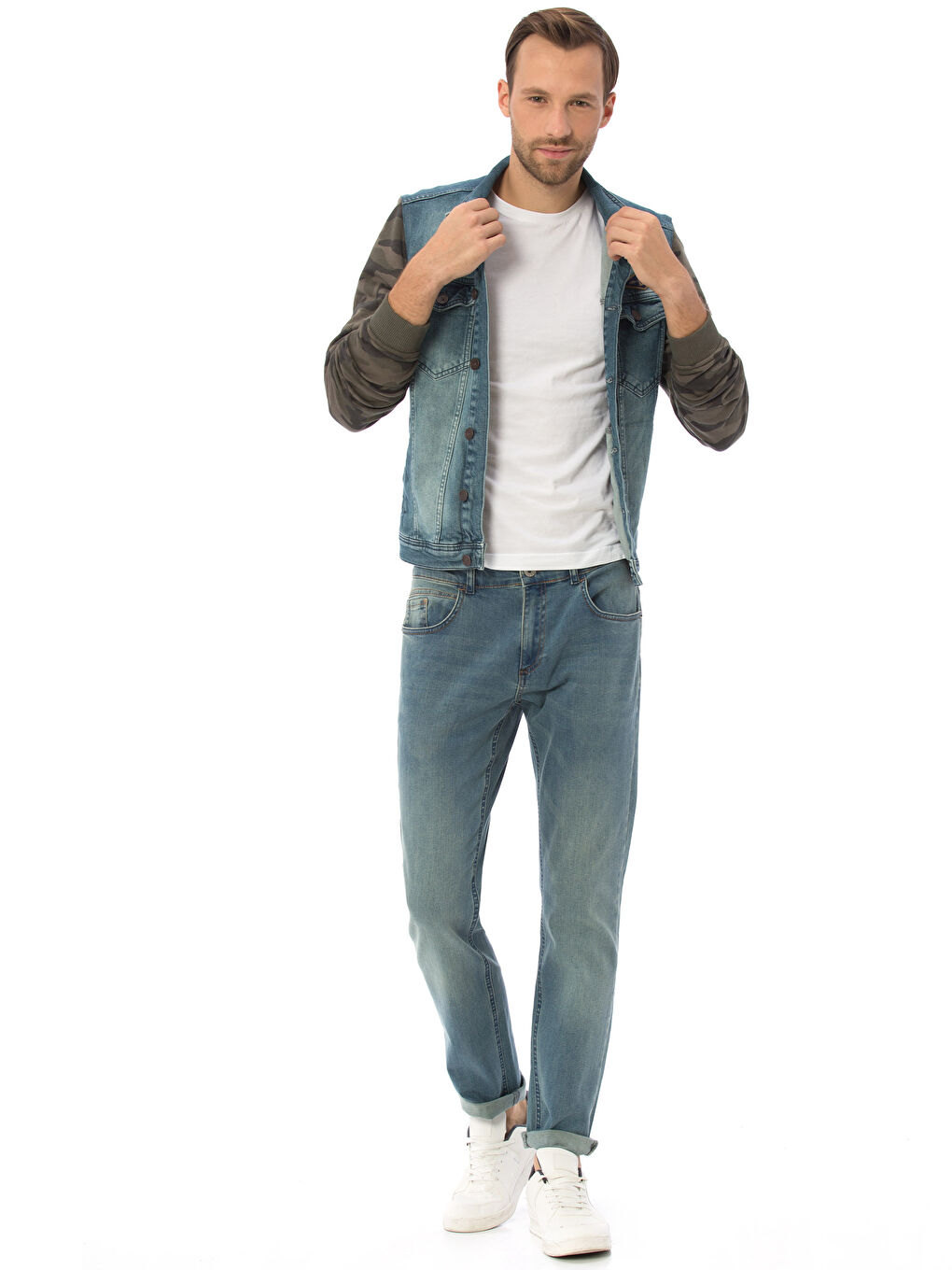 Man INDIGO Denim Jacket-2