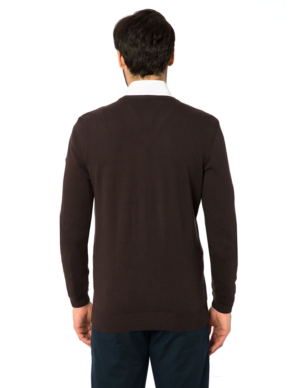 LCWAIKIKI Classic Mann BRAUN Pullover -7K8500Z8-CTR