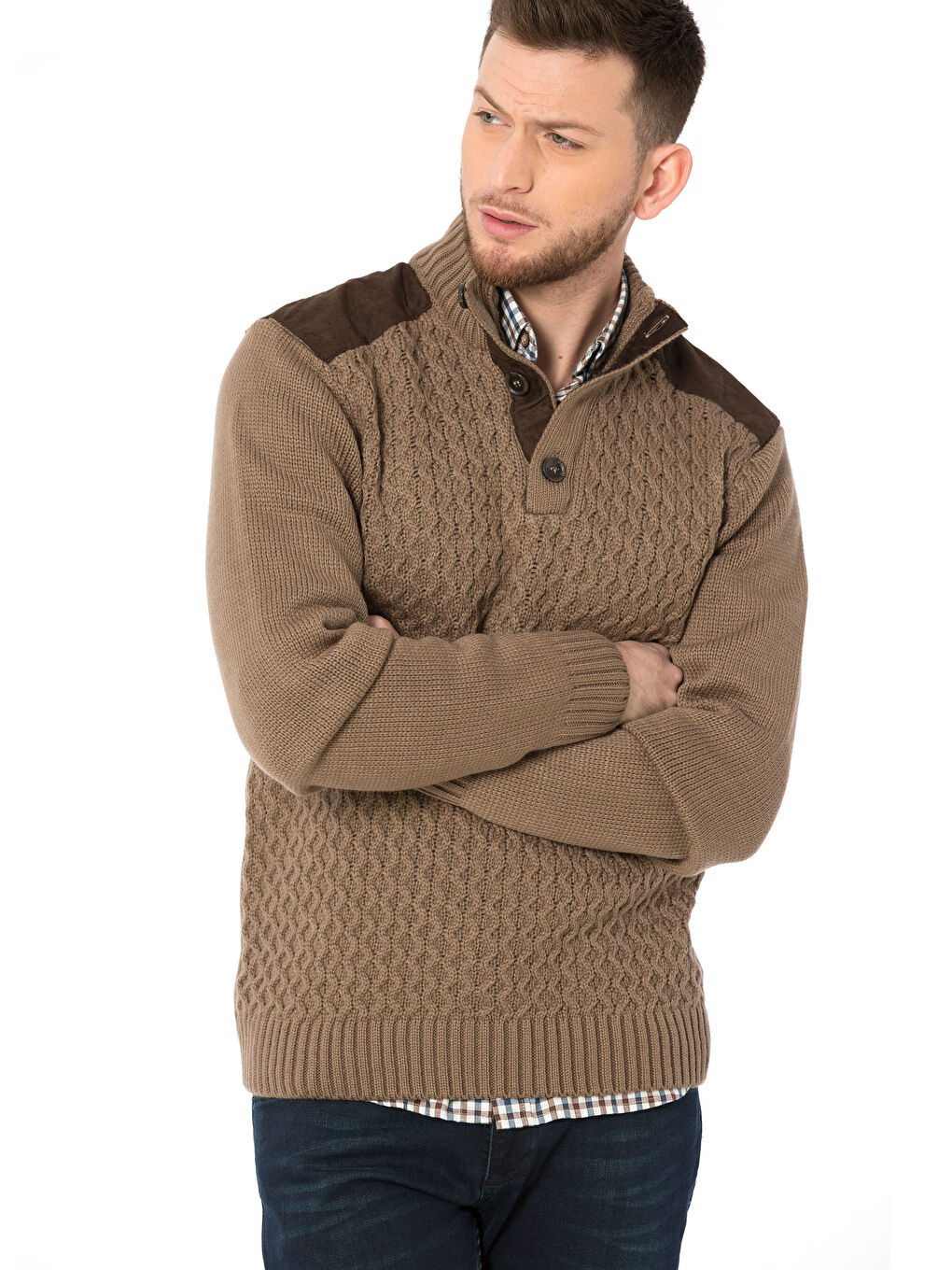 Man BROWN Sweater