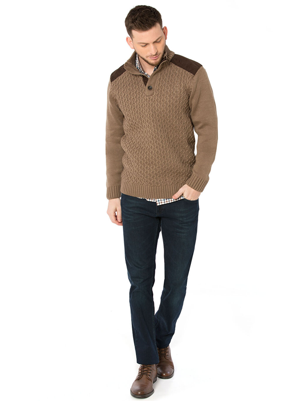 Man BROWN Sweater-2
