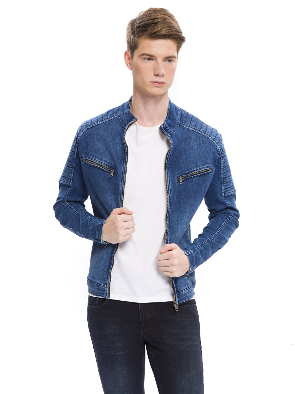 INDIGO Teksas jakna Muškarac-1