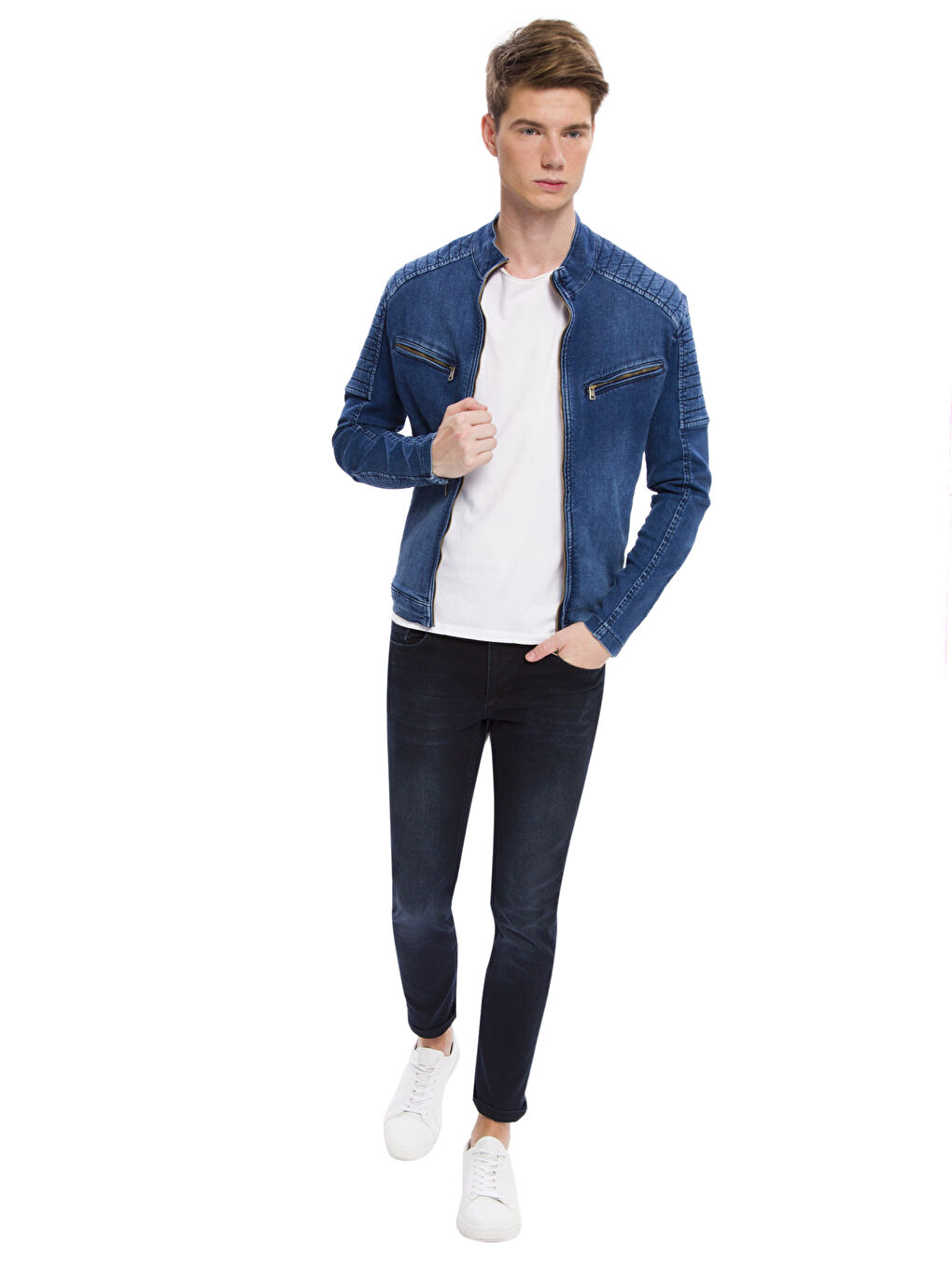 INDIGO Teksas jakna Muškarac-4