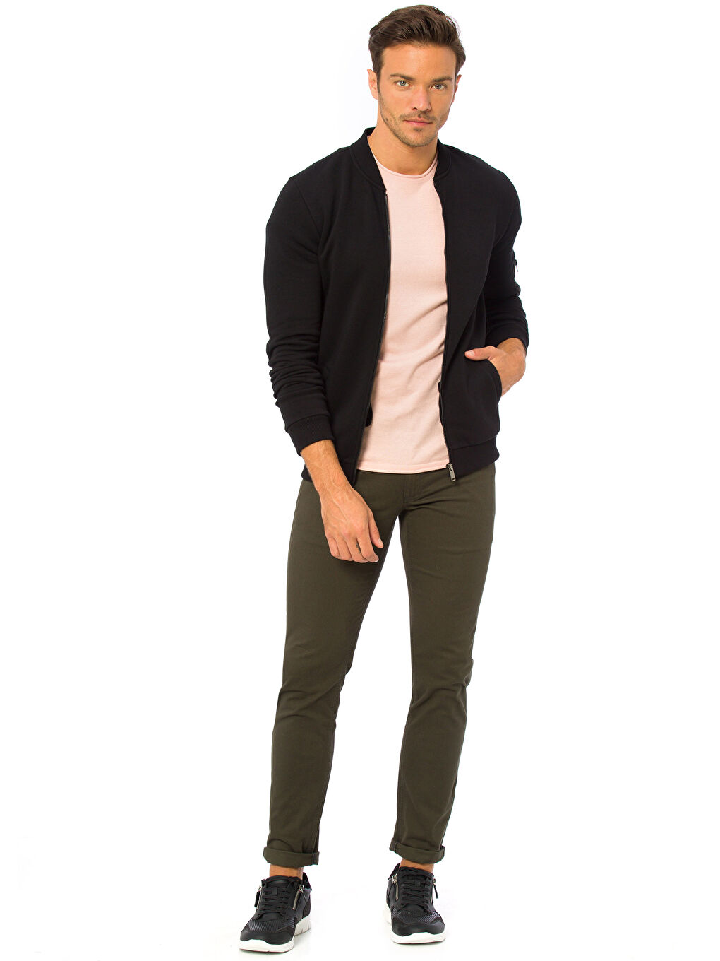 Man BLACK Cardigan-3