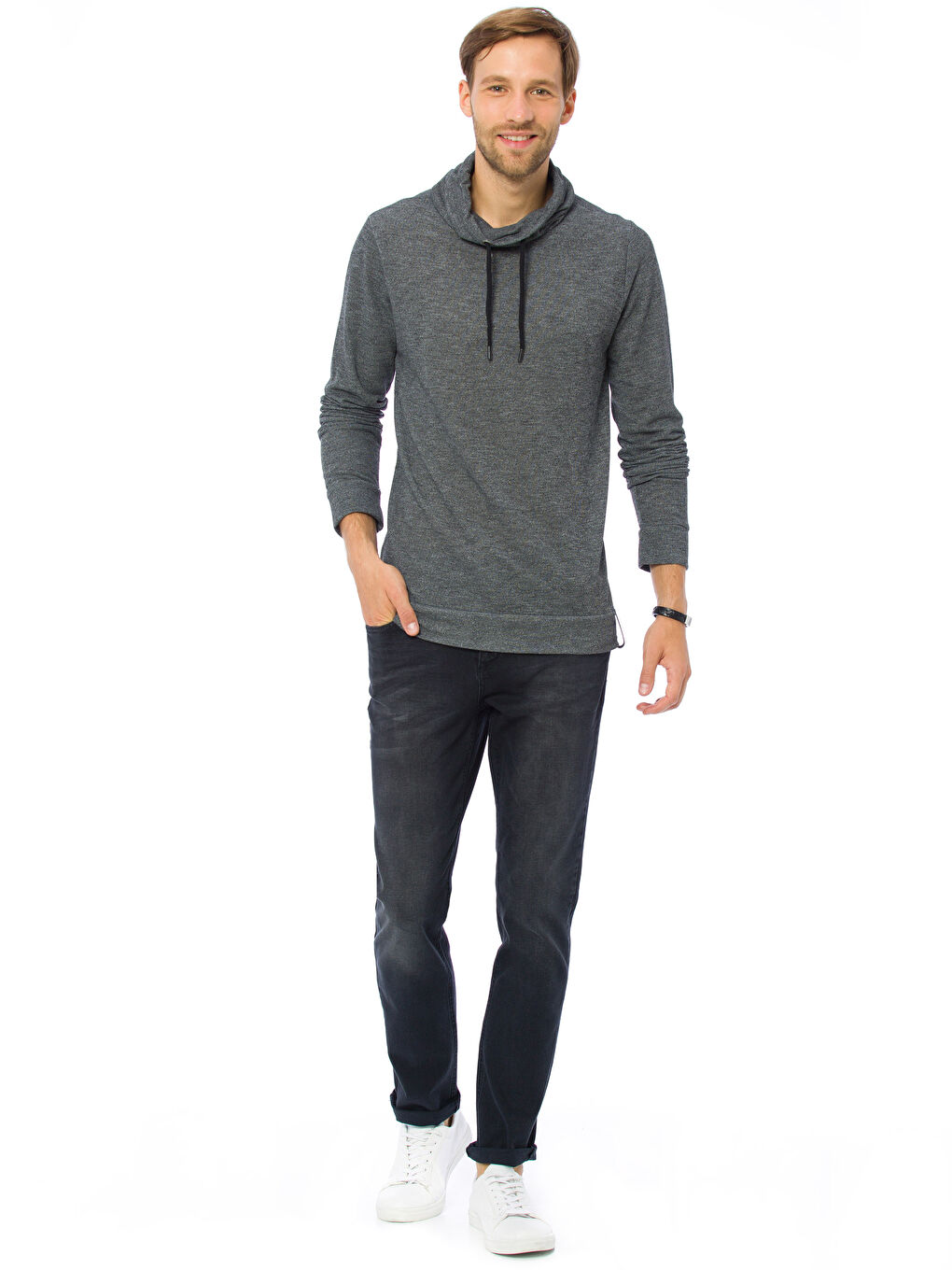 Man ANTHRACITE Sweatshirt-2