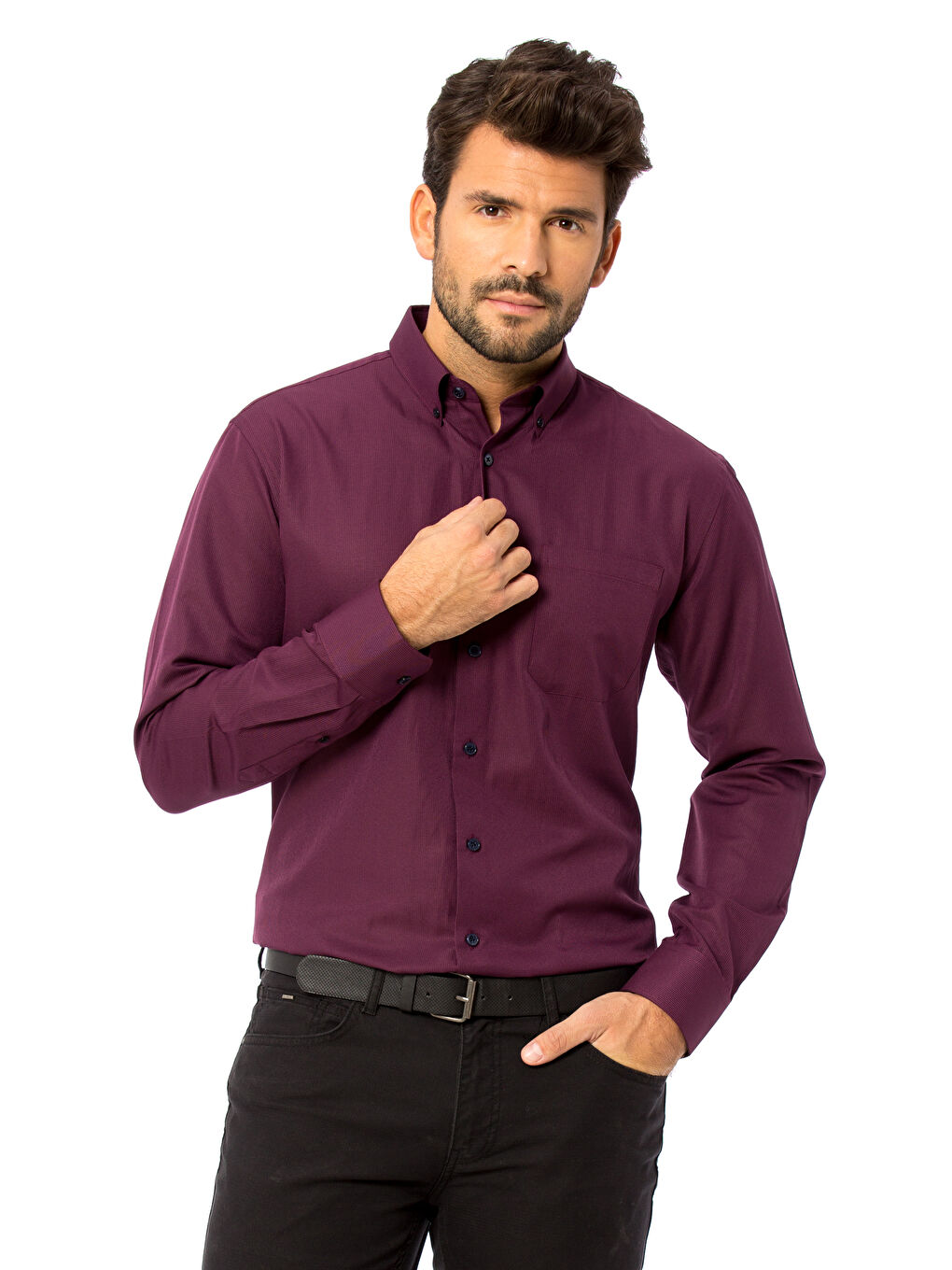 Man FUCHSIA Shirt