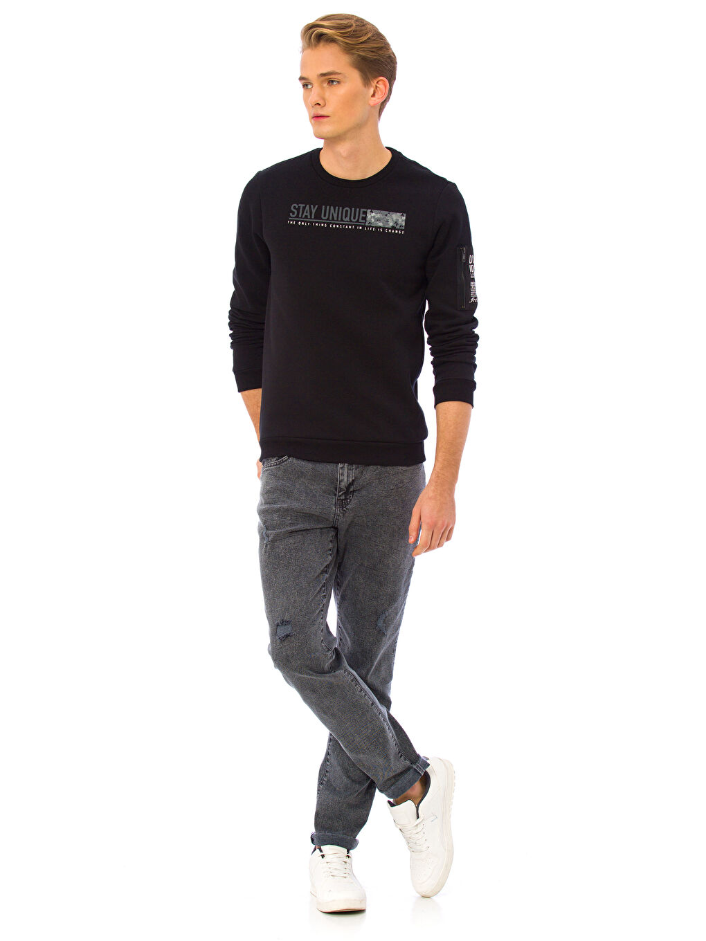 XSIDE Mann GREY Jeans -7KG912Z8-GRD