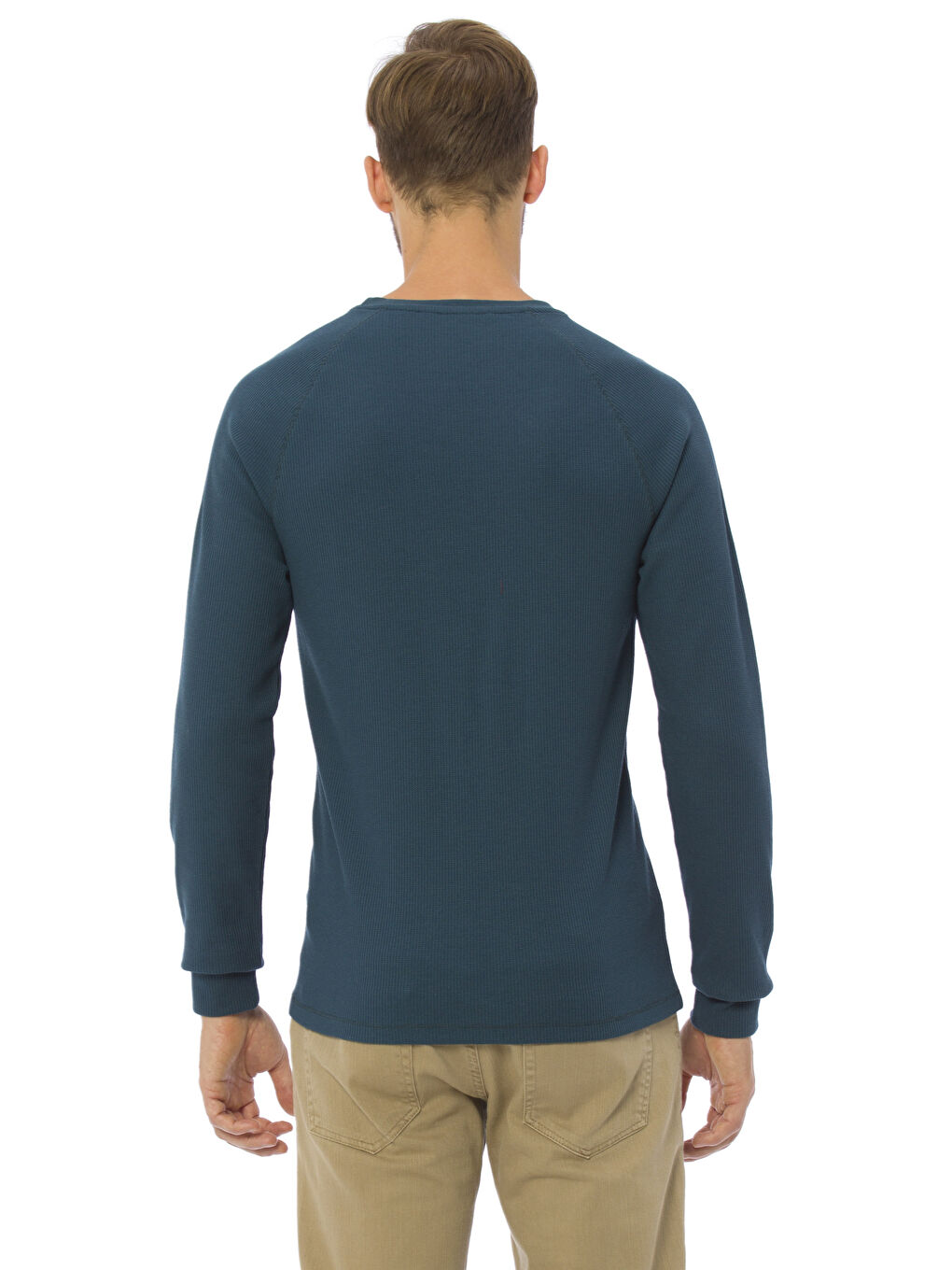 قميص رياضي بترولي رجال-1