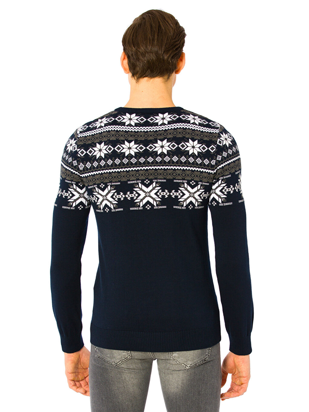 XSIDE Man NAVY Sweater -7KH707Z8-J2Y