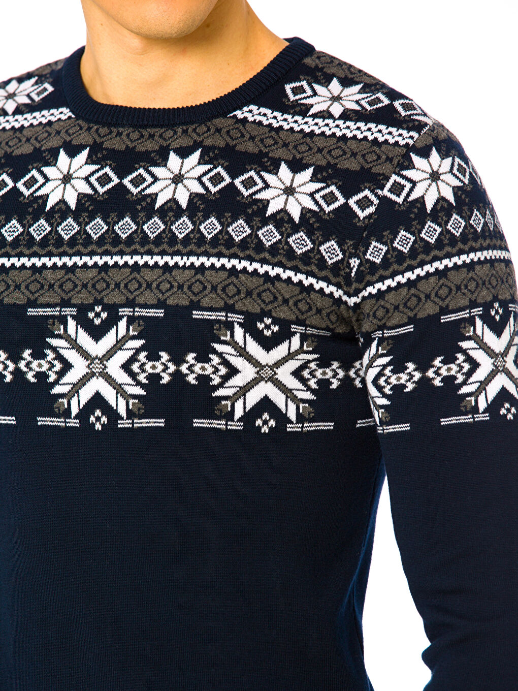 XSIDE Man NAVY Sweater -7KH707Z8-J2Y