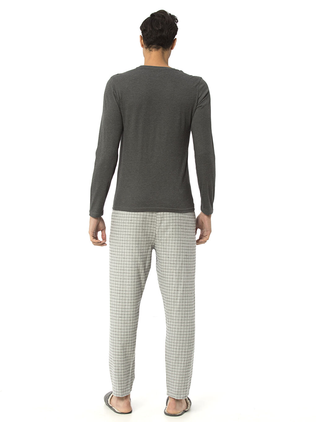 Mann GREY Pyjama-Set-1