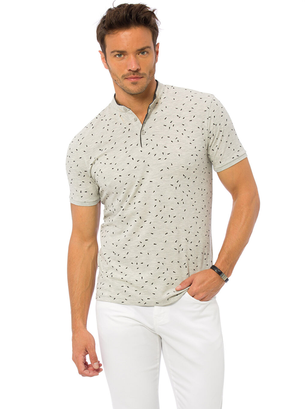 Pembe-Lila-Beyaz Tişört-1