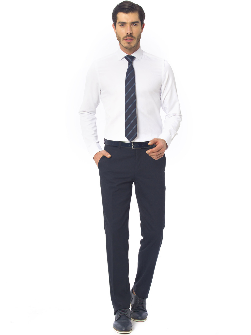 Man White Shirt-2