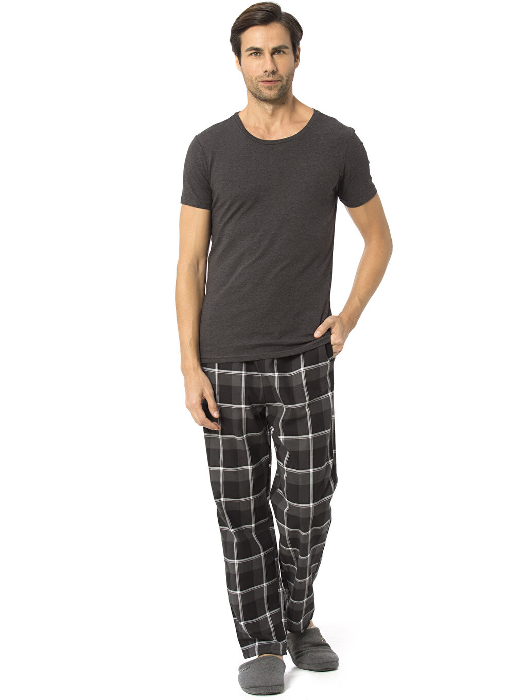 LC WAIKIKI Man BLACK Pyjama Bottoms -7KJ107Z8-455