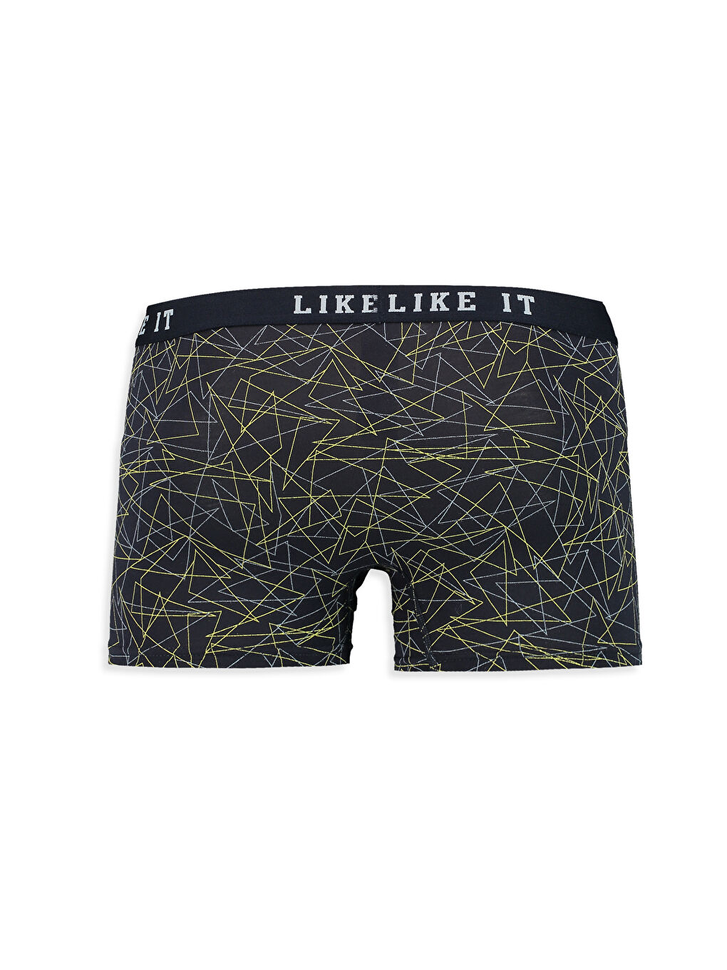 Man NAVY Boxer Trunks-1
