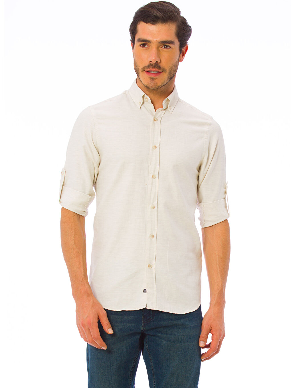 Chemise BEIGE Homme