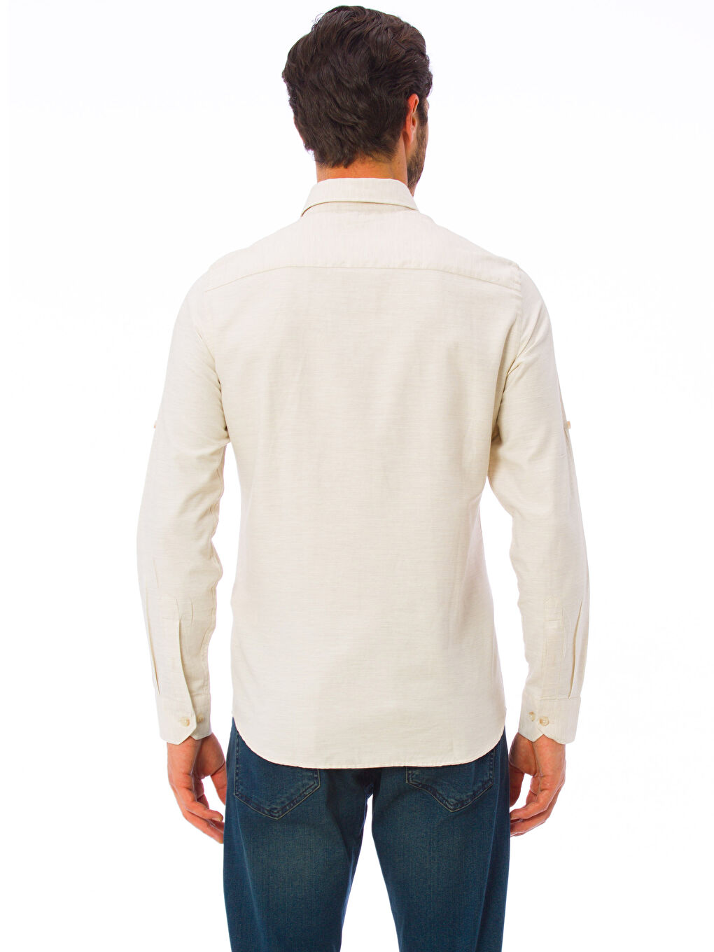 Chemise BEIGE Homme-1