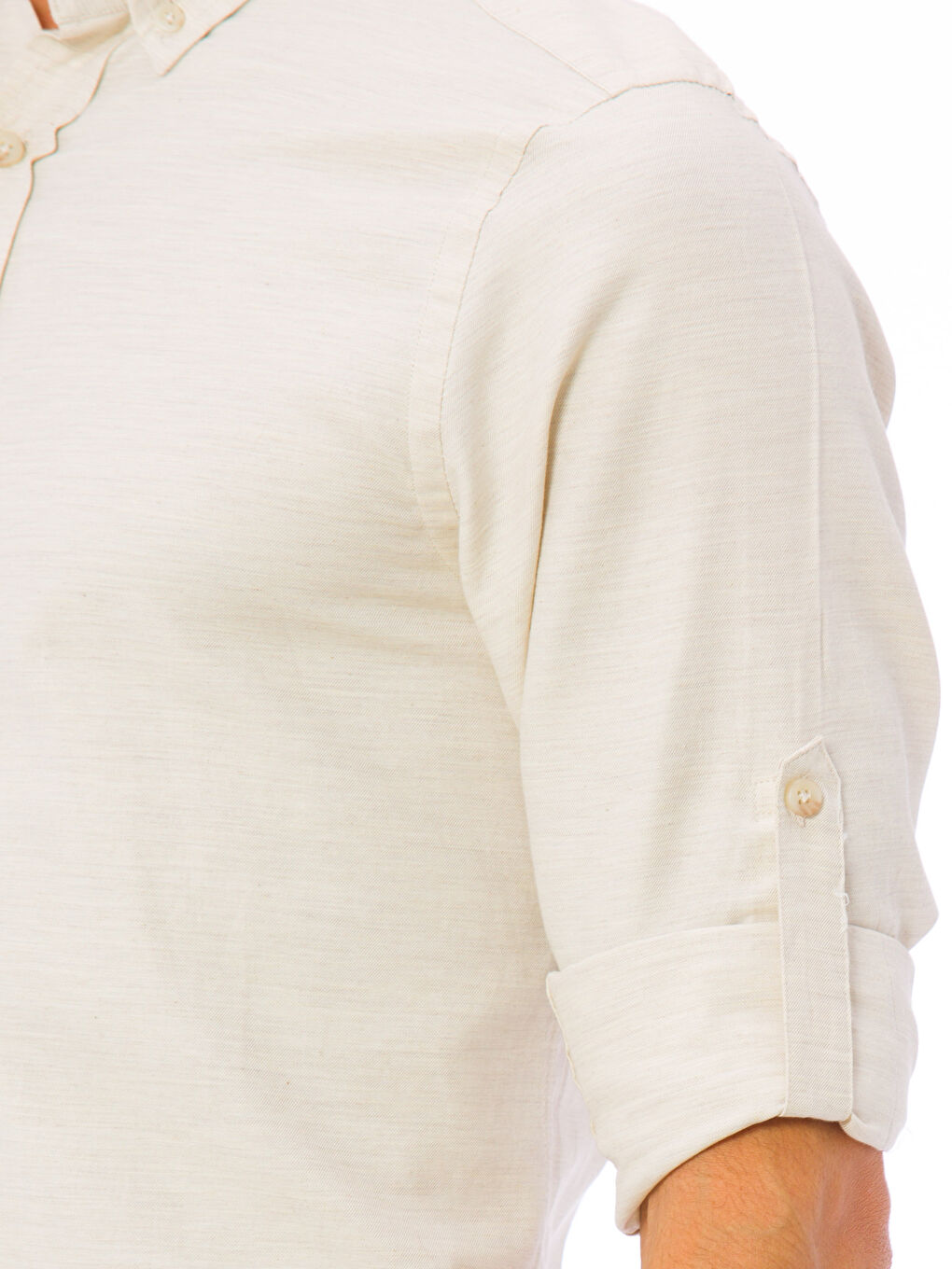 Chemise BEIGE Homme-3