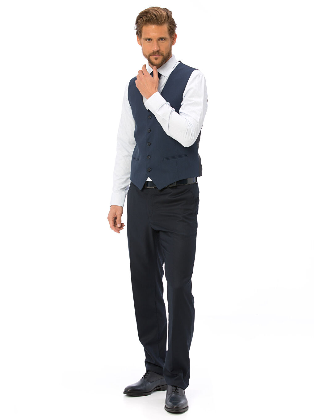 LCWAIKIKI Formal Man NAVY Waistcoat -7KK606Z8-J2Y