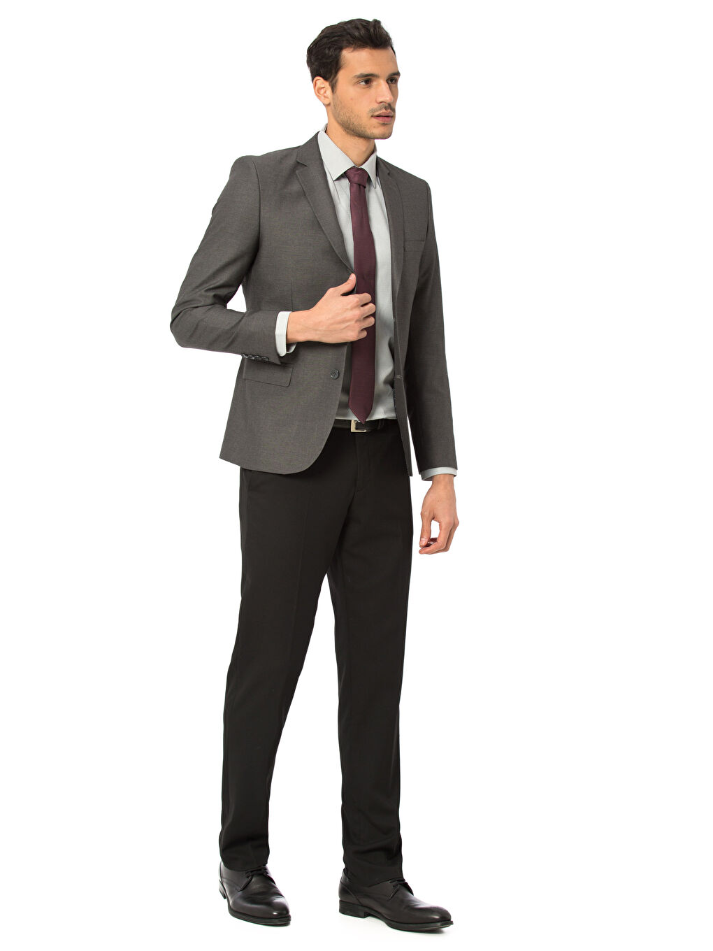 Man ANTHRACITE Blazer Jacket-2