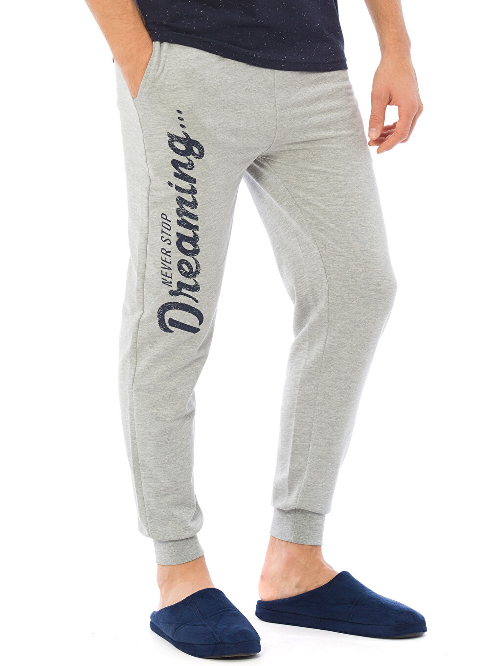 Pembe-Lila-Beyaz Pijama Alt