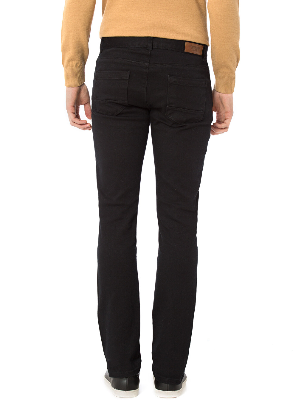 Pantalon Noir Homme-1