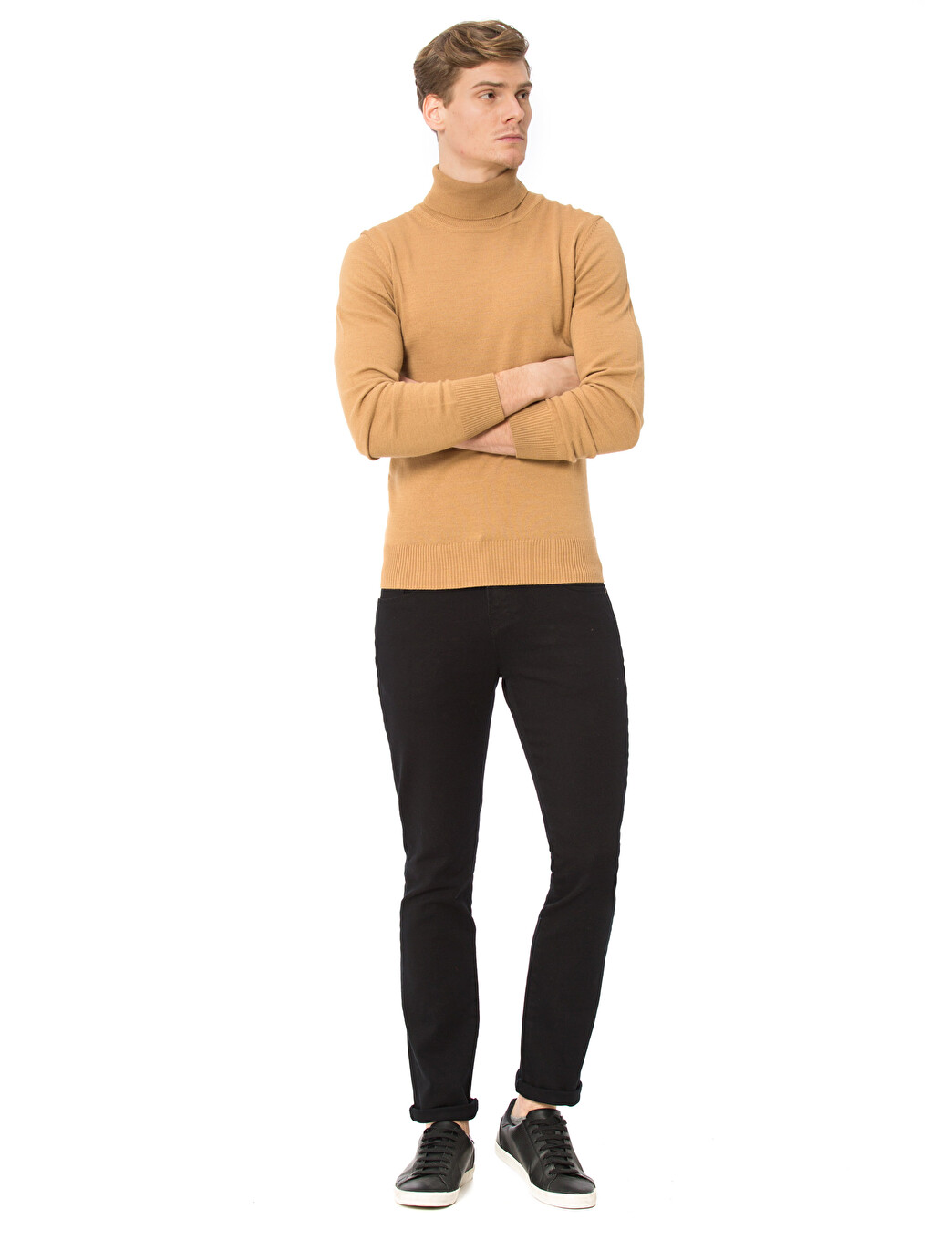 Pantalon Noir Homme-2