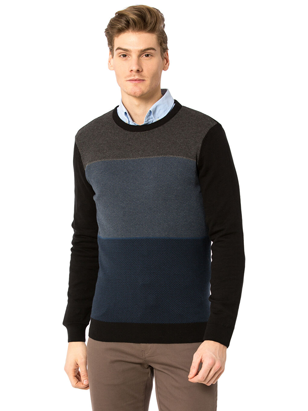Man BLACK Sweater