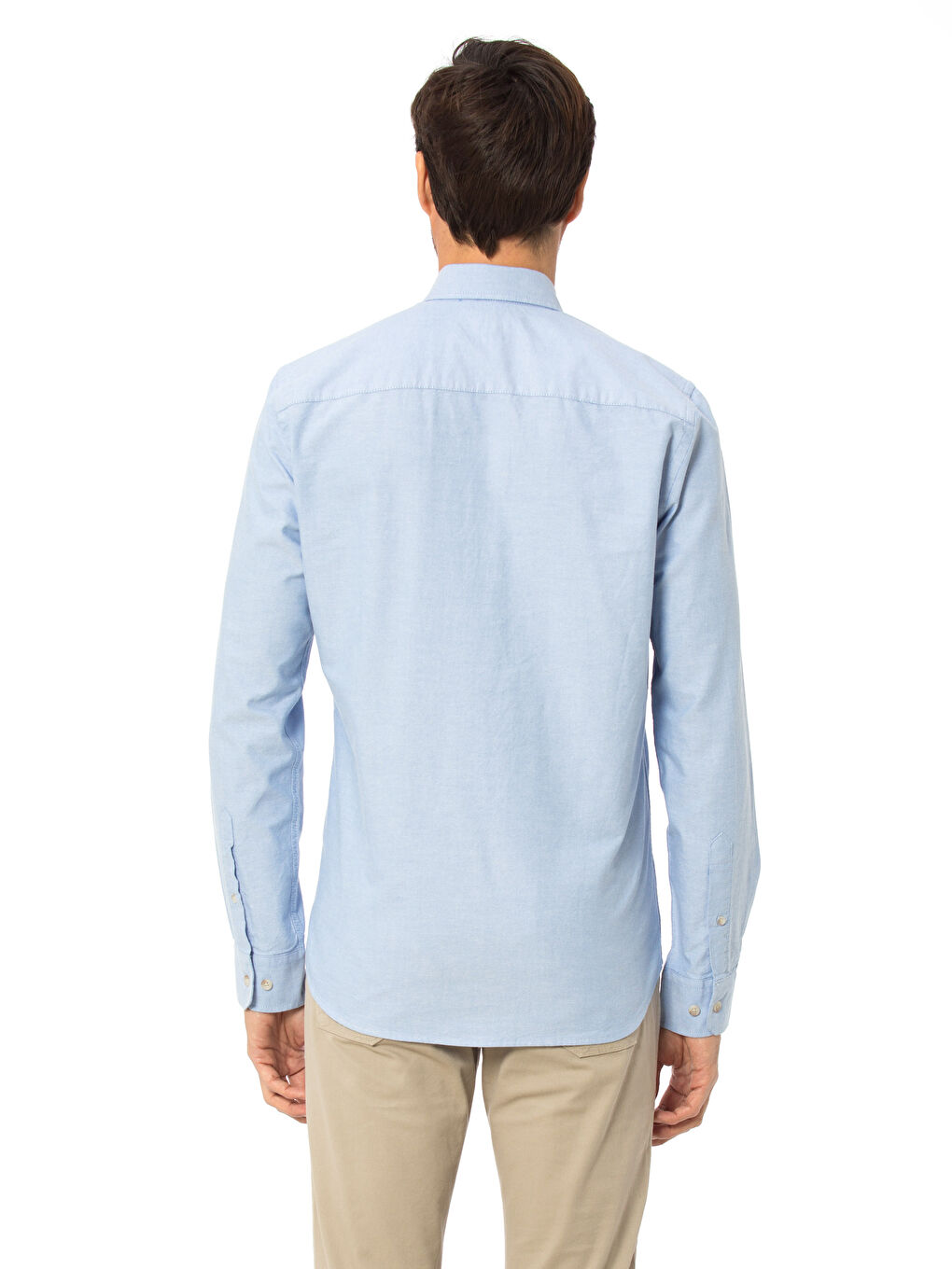 قميص أزرق فاتح رجال-1