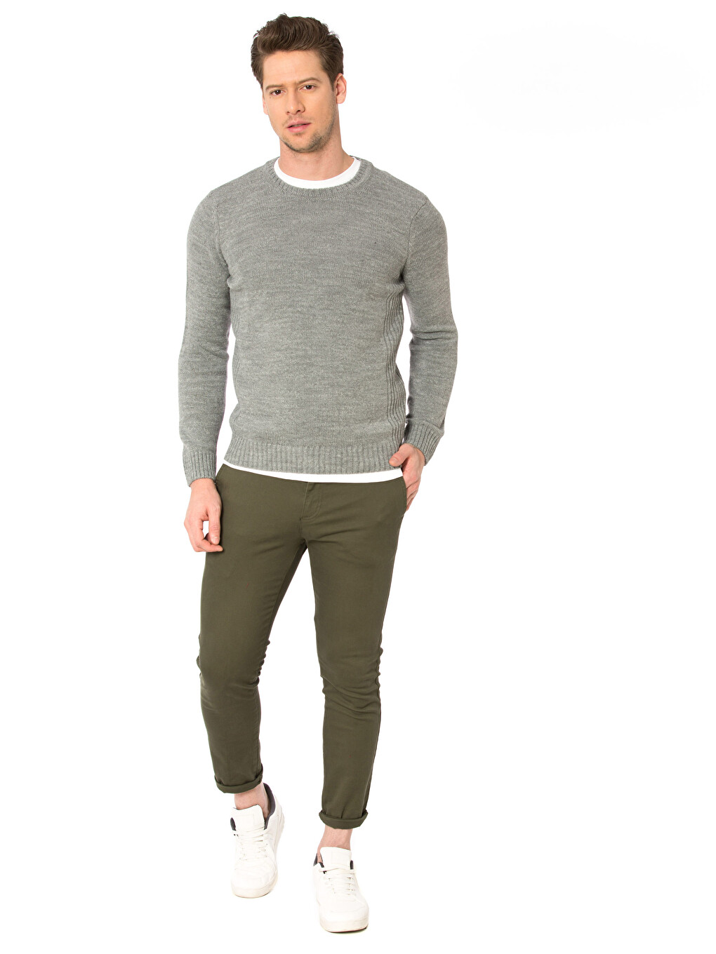 Man Grey Sweater-2