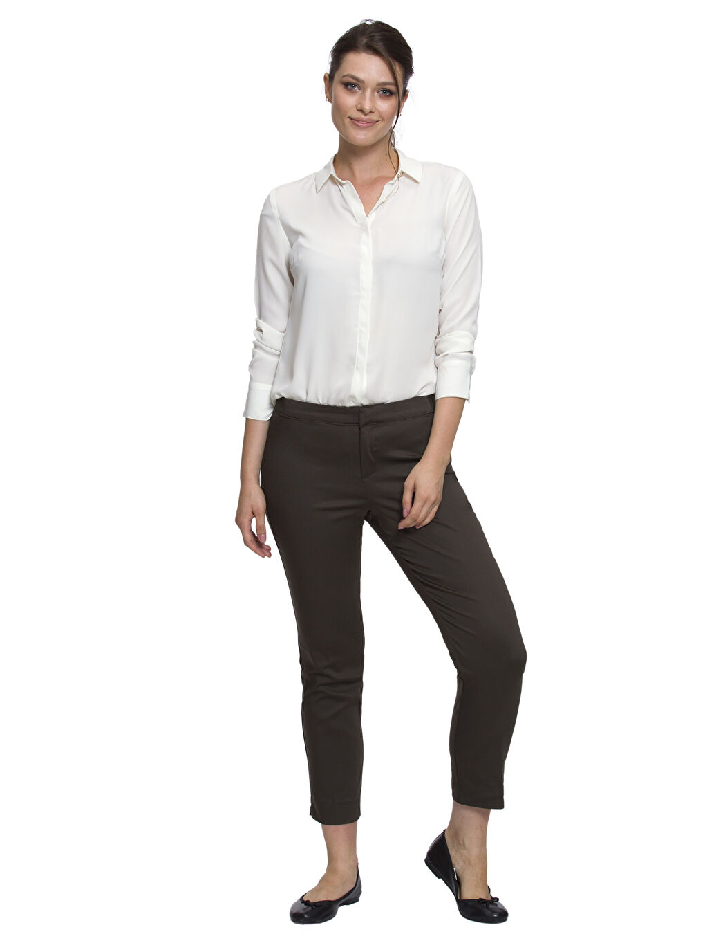 Pantalon KAKI Femme-2